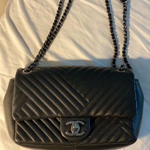 A gorgeous Chanel evening bag, barely used